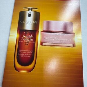 5/$15💫Clarins Double Serum and Multi-Active Jour